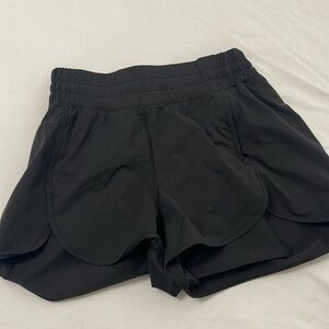 Black lululemon shorts